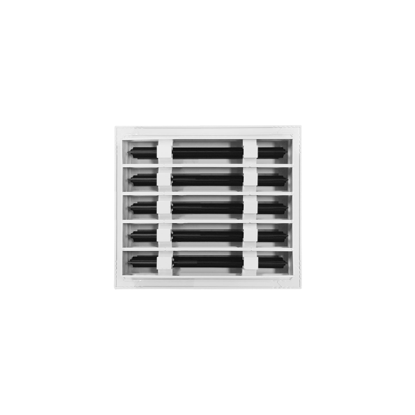De atras de 12x10 Ventila Moderna de Color Blanco para Aire Acondicionado - 12x10 Estandard Difusor Lineal - Texas Buildmart