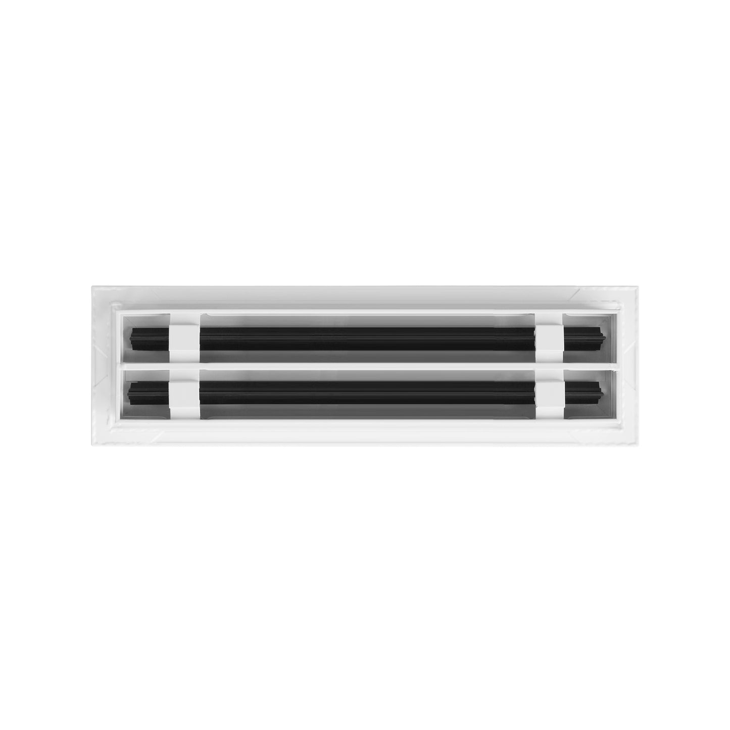 De atras de 14x4 Ventila Moderna de Color Blanco para Aire Acondicionado - 14x4 Estandard Difusor Lineal - Texas Buildmart