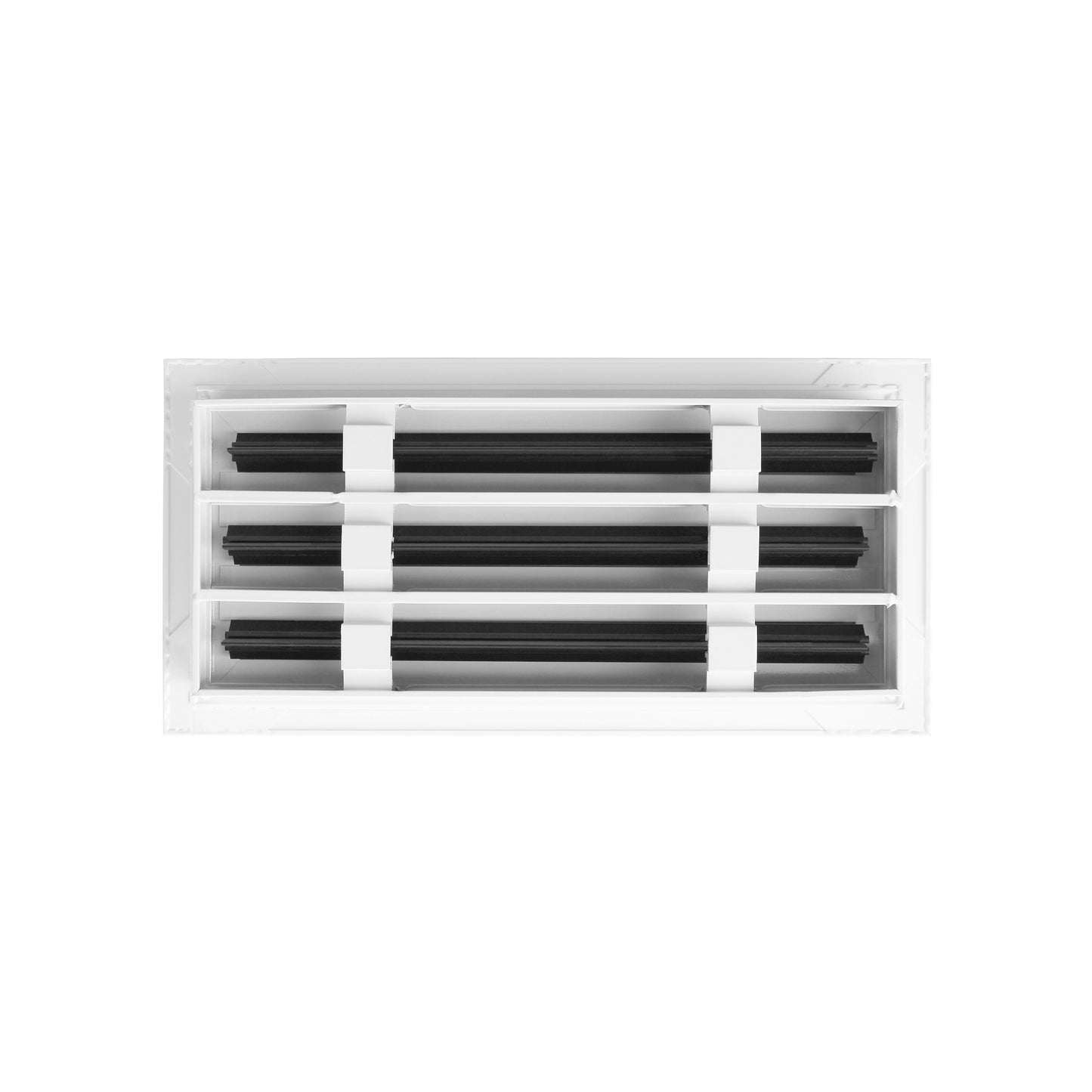 De atras de 14x6 Ventila Moderna de Color Blanco para Aire Acondicionado - 14x6 Estandard Difusor Lineal - Texas Buildmart