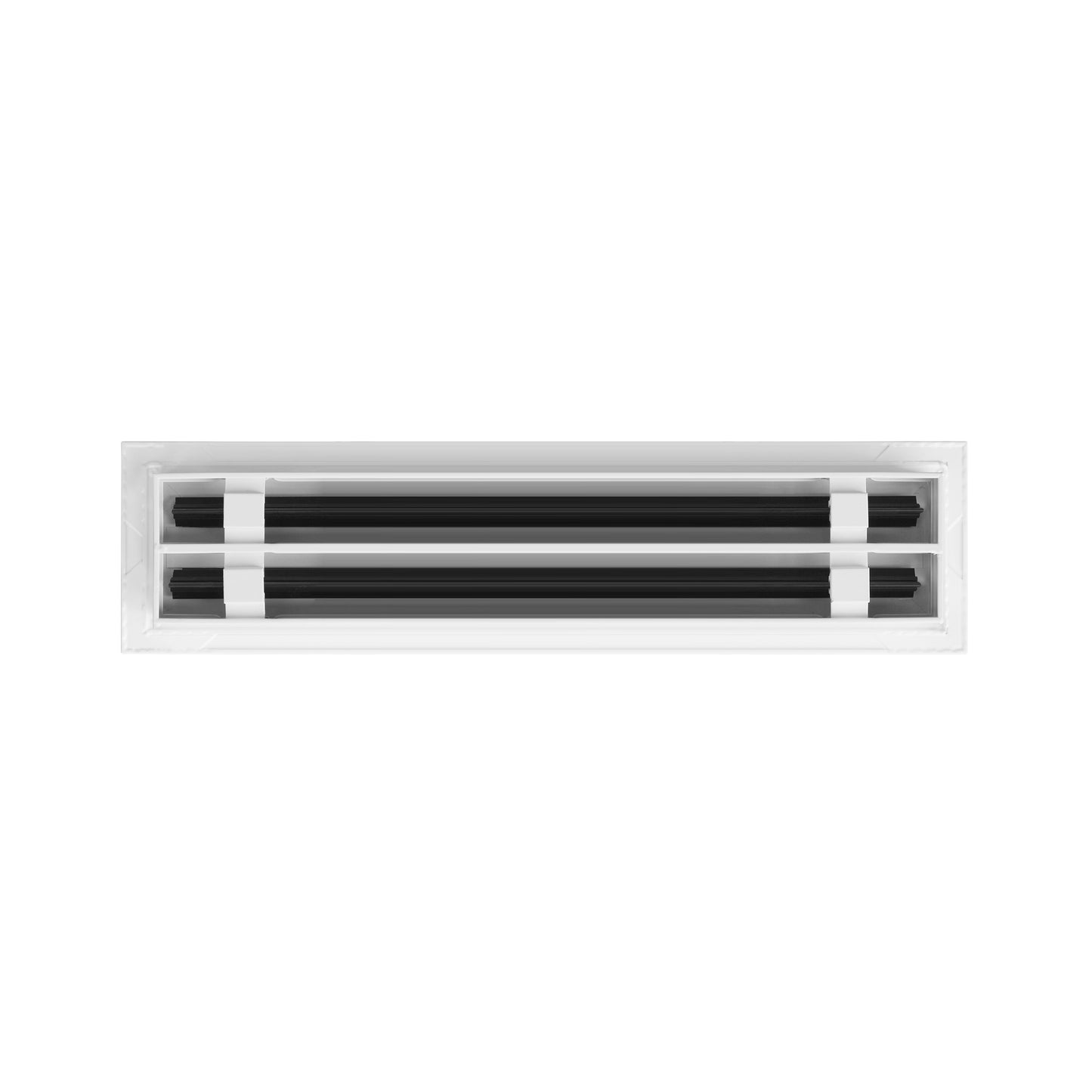 De atras de 16x4 Ventila Moderna de Color Blanco para Aire Acondicionado - 16x4 Estandard Difusor Lineal - Texas Buildmart