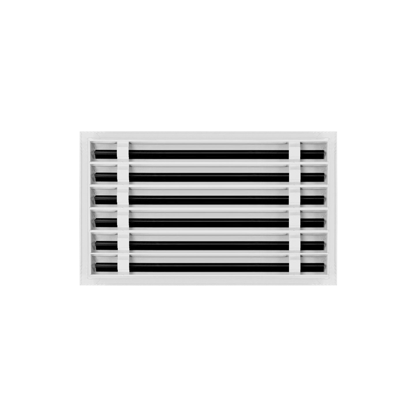De atras de 20x12 Ventila Moderna de Color Blanco para Aire Acondicionado - 20x12 Estandard Difusor Lineal - Texas Buildmart