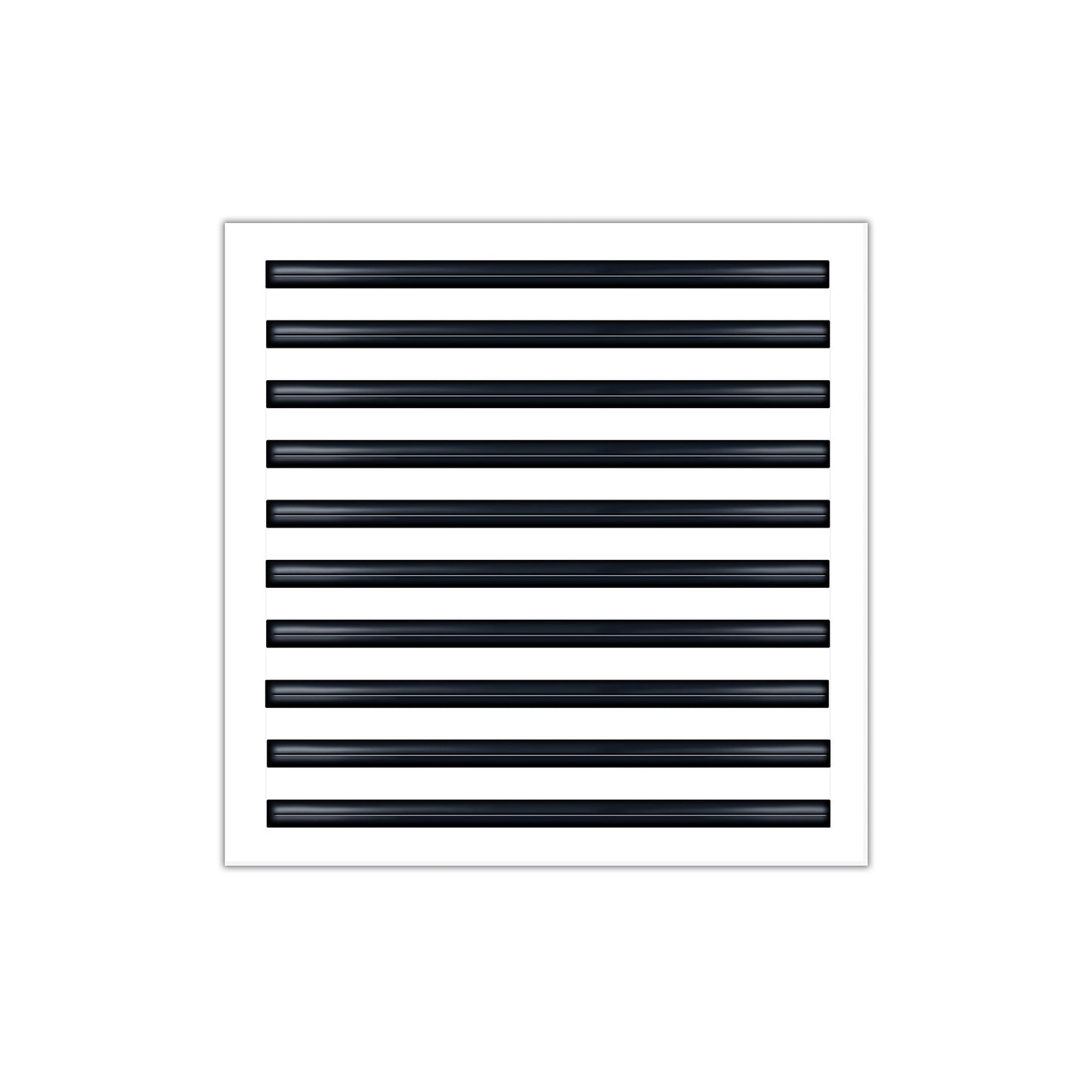 Frente de 20x20 Ventila Moderna de Color Blanco para Aire Acondicionado - 20x20 Estandard Difusor Lineal - Texas Buildmart