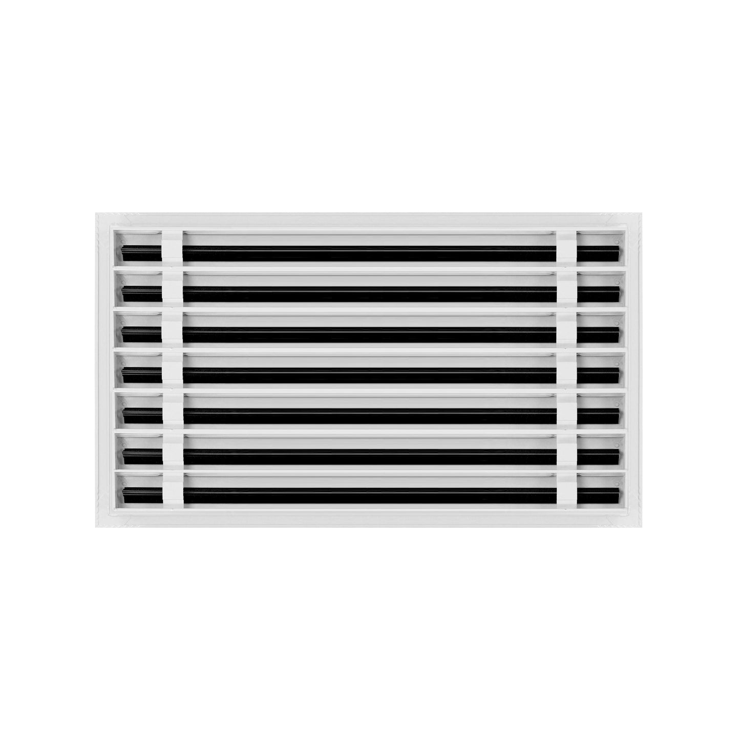 De atras de 24x14 Ventila Moderna de Color Blanco para Aire Acondicionado - 24x14 Estandard Difusor Lineal - Texas Buildmart