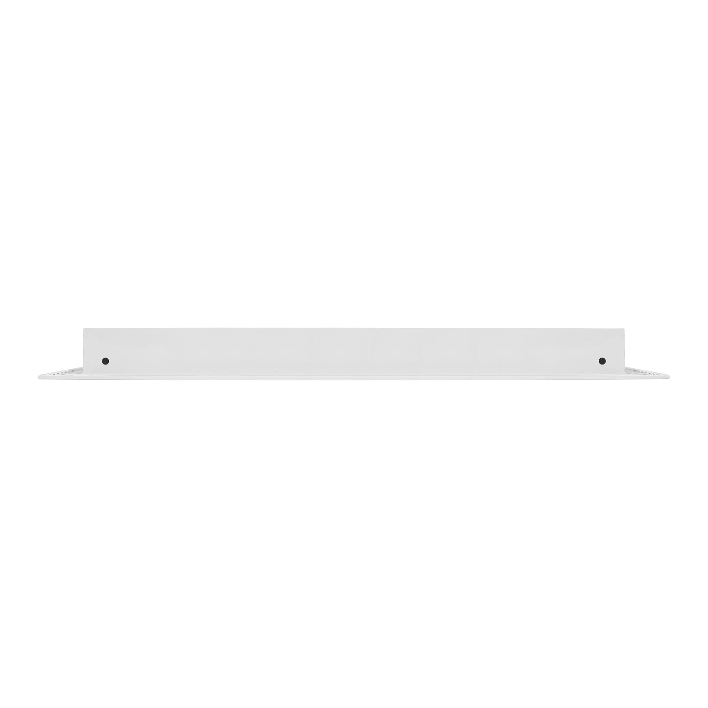 De lado de 20x20 Ventila Moderna de Color Blanco para Aire Acondicionado - 20x20 Estandard Difusor Lineal - Texas Buildmart