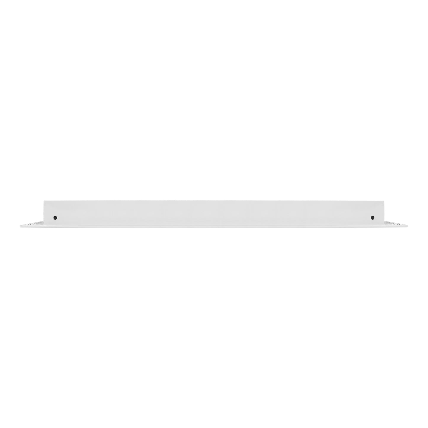 De lado de 25x24 Ventila Moderna de Color Blanco para Aire Acondicionado - 25x24 Estandard Difusor Lineal - Texas Buildmart