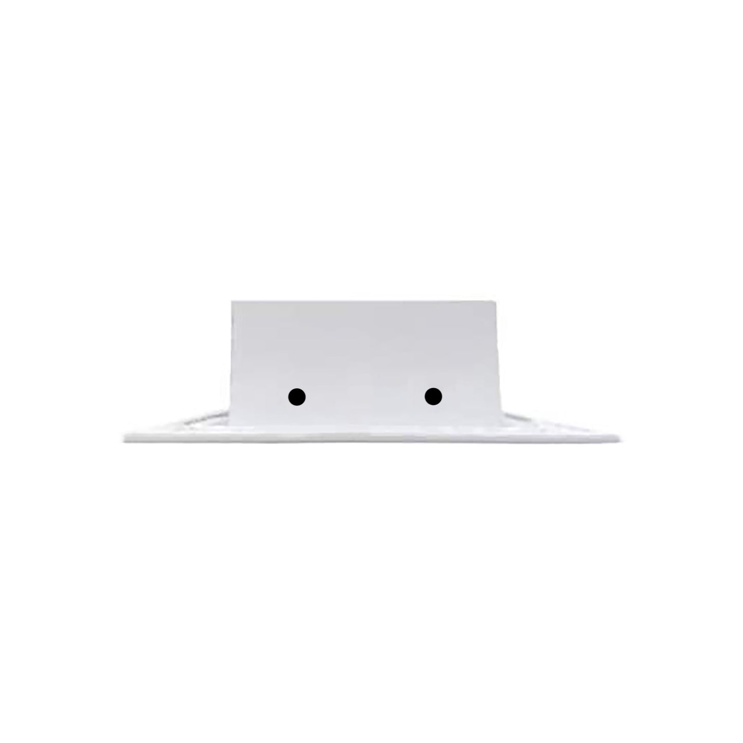 De lado de 24x4 Ventila Moderna de Color Blanco para Aire Acondicionado - 24x4 Estandard Difusor Lineal - Texas Buildmart