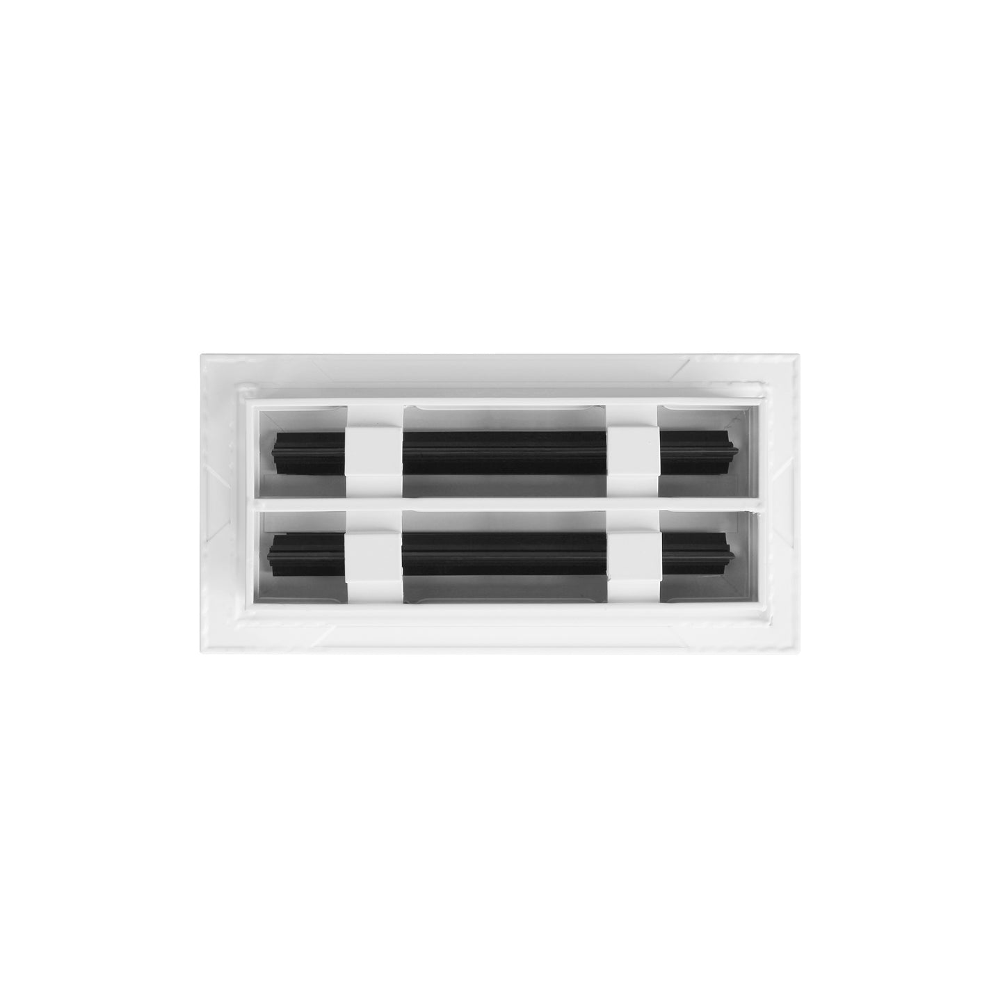 De atras de 10x4 Ventila Moderna de Color Blanco para Aire Acondicionado - 10x4 Estandard Difusor Lineal - Texas Buildmart