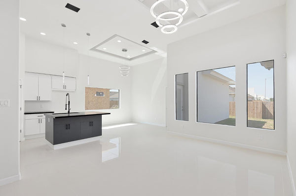 Vista 1 de 22x6 Ventila Moderna de Color Negro para Aire Acondicionado - 22x6 Estandard Difusor Lineal - Texas Buildmart