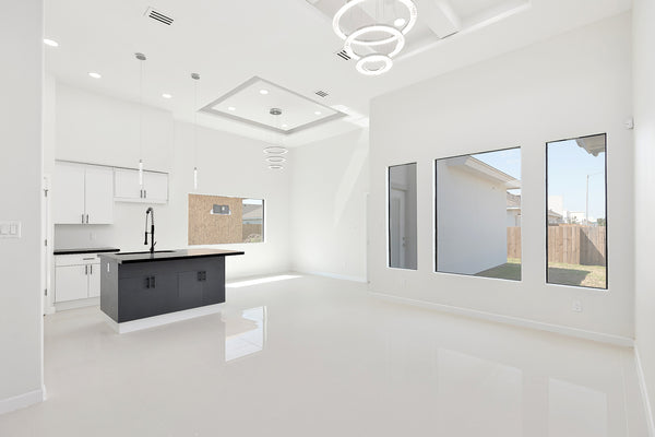Vista 1 de 10x8 Ventila Moderna de Color Blanco para Aire Acondicionado - 10x8 Estandard Difusor Lineal - Texas Buildmart