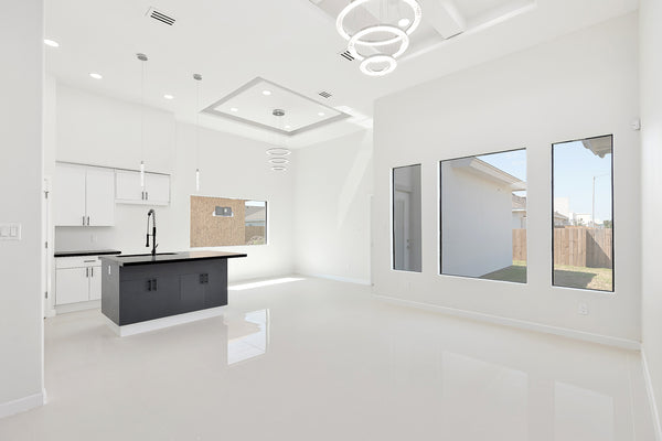 Vista 1 de 14x6 Ventila Moderna de Color Blanco para Aire Acondicionado - 14x6 Estandard Difusor Lineal - Texas Buildmart