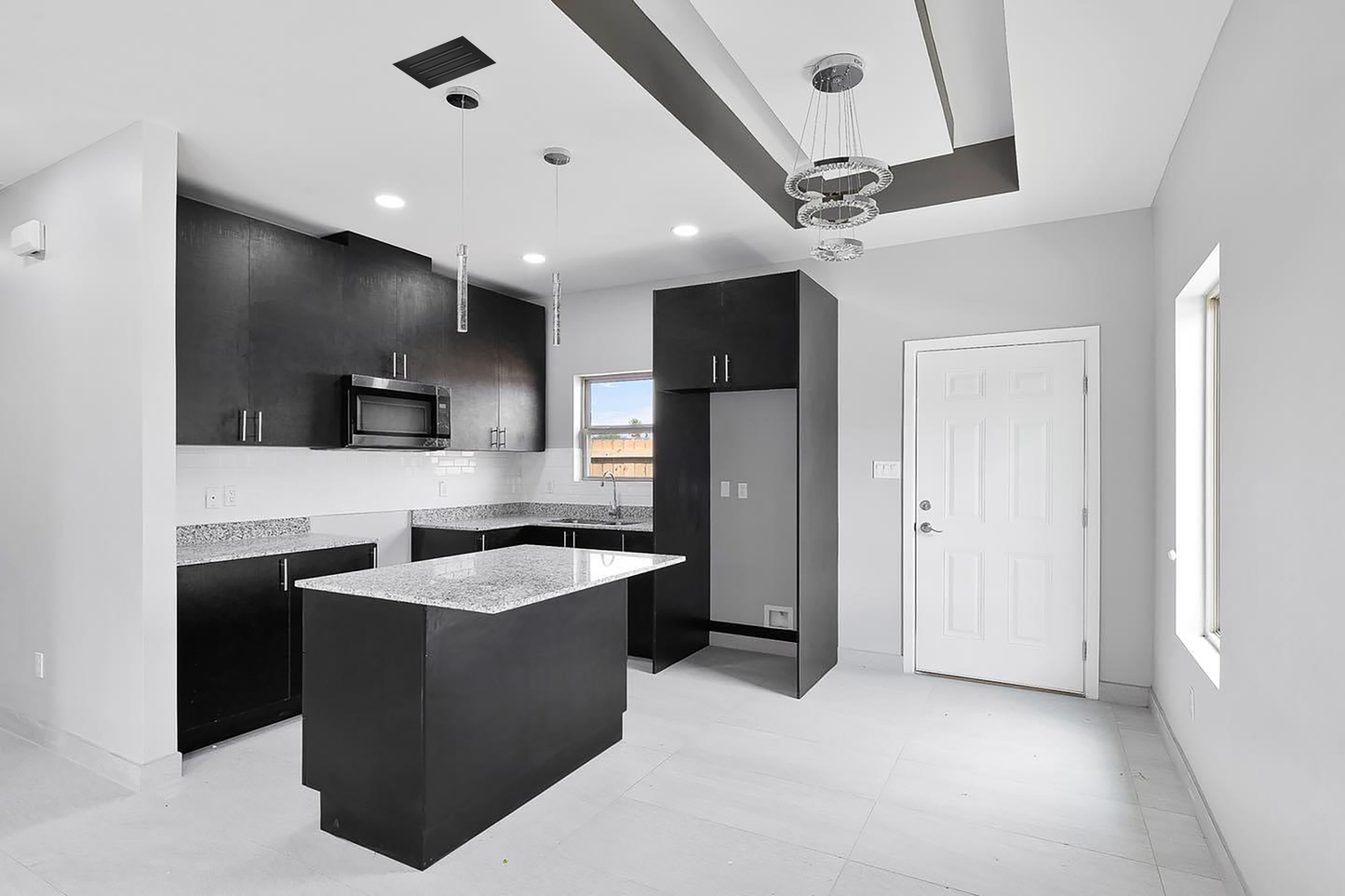 BUILDMART - Ventila Moderna de Aire Acondicionado 36x6 pulgadas - Regilla Lineal Moderna Negro - Registro Lineal de Aluminio para Aire